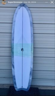 Super Simmons surfboard